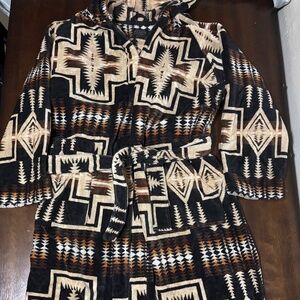Pendleton Harding Oxford Terry cotton robe L/ XL